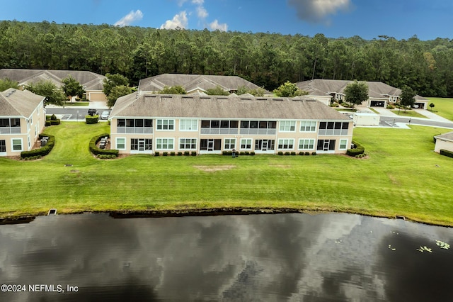 11789 Surfbird Cir Unit 6F, Jacksonville, FL 32256 - aerial view with a view of trees and a water view