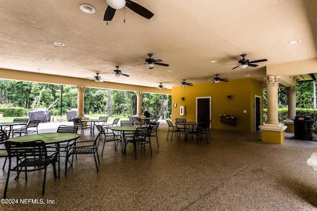 11789 Surfbird Cir Unit 6F, Jacksonville, FL 32256 - view of patio featuring outdoor dining area