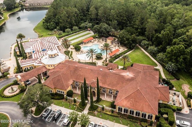 11789 Surfbird Cir Unit 6F, Jacksonville, FL 32256 - bird's eye view featuring a water view