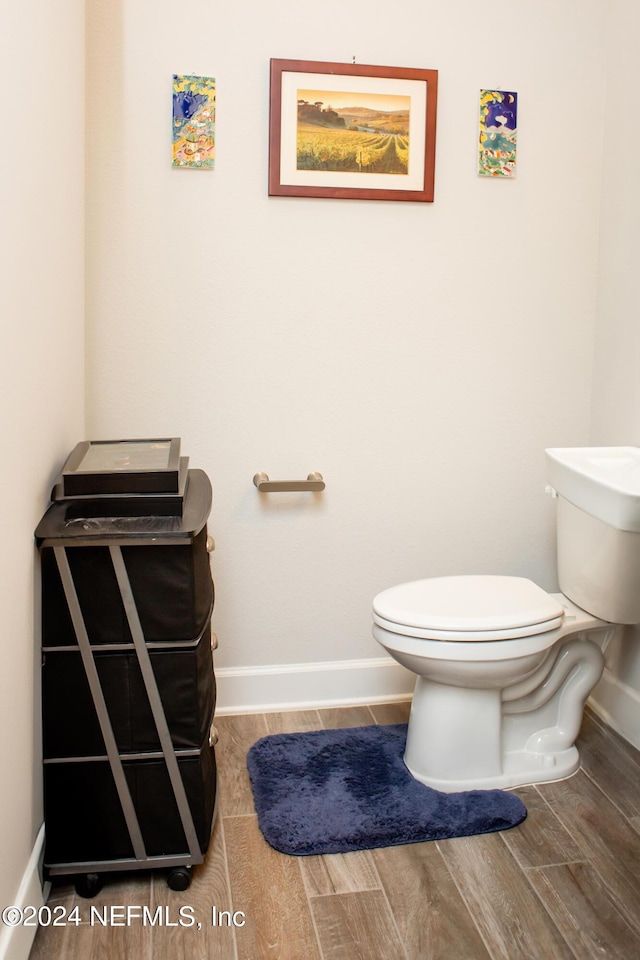 bathroom with toilet