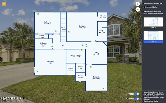 120 Ellsworth Cir, Saint Johns, FL 32259 - plan