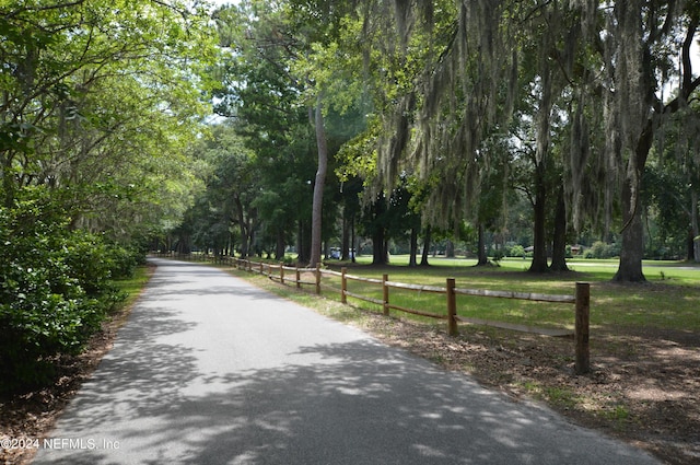 view of street