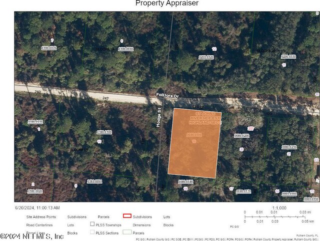 261 Folklore Dr, Satsuma FL, 32189 land for sale