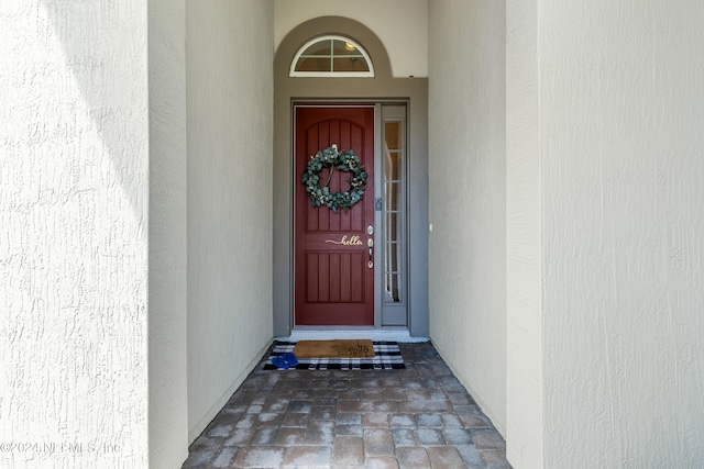 view of property entrance