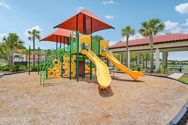 view of playground