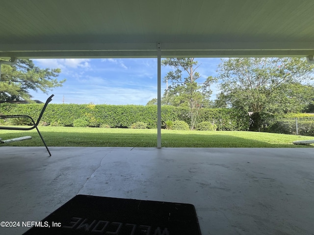 view of patio