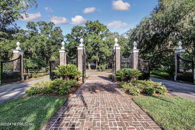 view of gate