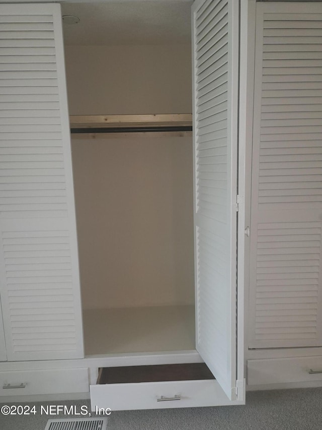 view of closet