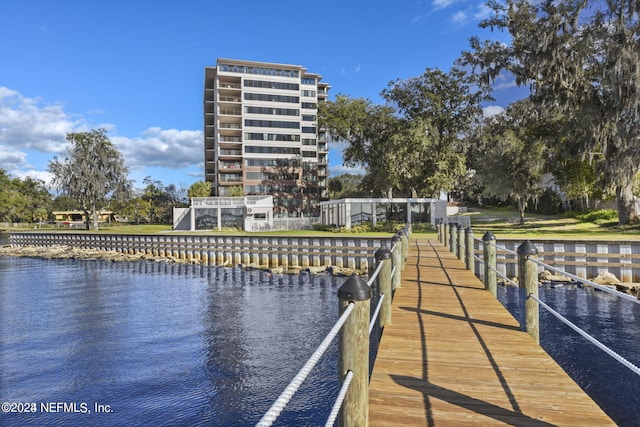 6000 San Jose Blvd Unit 11-C, Jacksonville, FL 32217 - view of dock featuring a water view