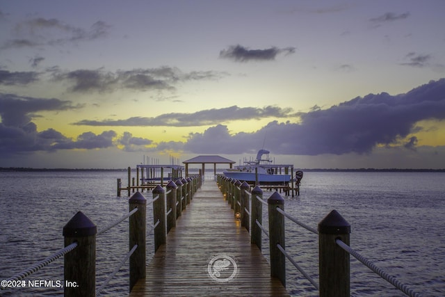 6000 San Jose Blvd Unit 11-C, Jacksonville, FL 32217 - dock area featuring a water view
