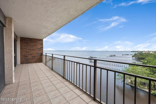 6000 San Jose Blvd Unit 11-C, Jacksonville, FL 32217 - balcony featuring a water view