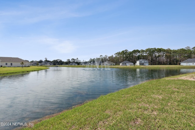 property view of water