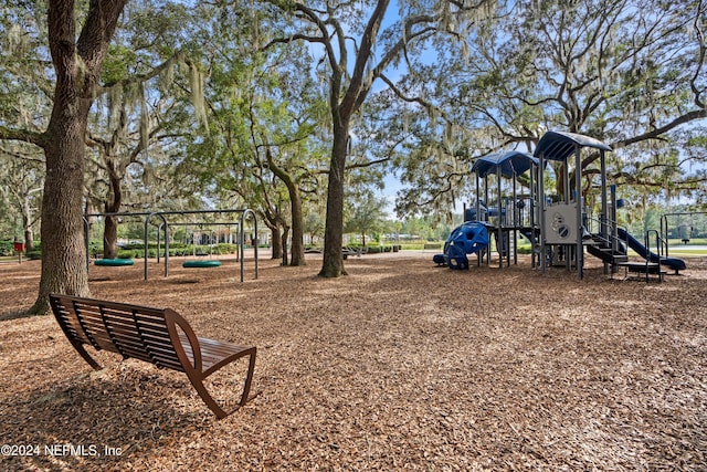 view of play area