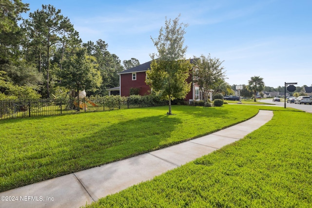 view of yard