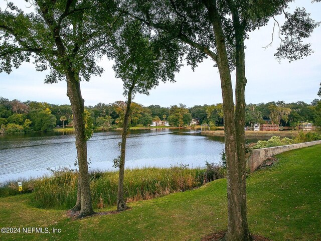 property view of water