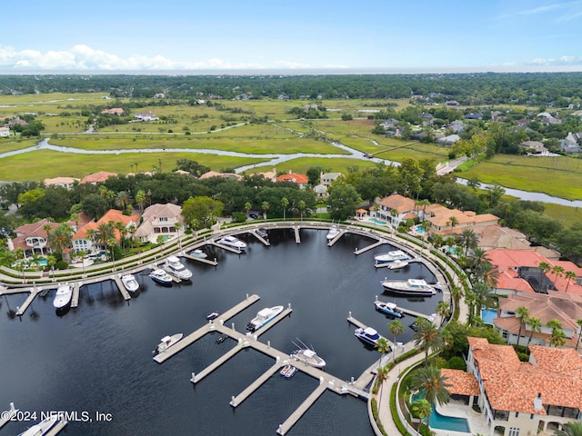 24554 Harbour View Dr, Ponte Vedra Beach, FL 32082 - bird's eye view of a large body of water and a tree filled landscape
