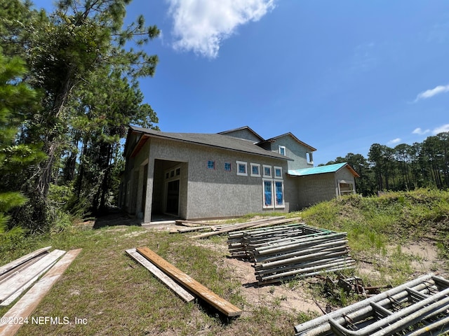 view of rear view of house