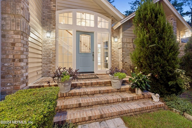 view of entrance to property