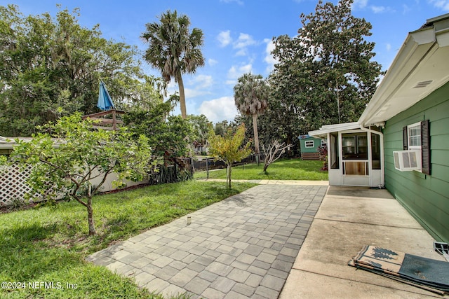 view of patio / terrace with fence