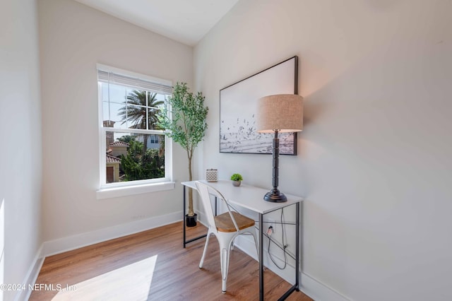 6833 A Ave, Saint Augustine, FL 32080 - home office featuring wood finished floors and baseboards