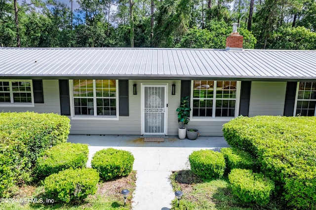 view of ranch-style home