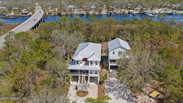 49 SW 279th Ave, Steinhatchee, FL 32359 - drone / aerial view with a water view
