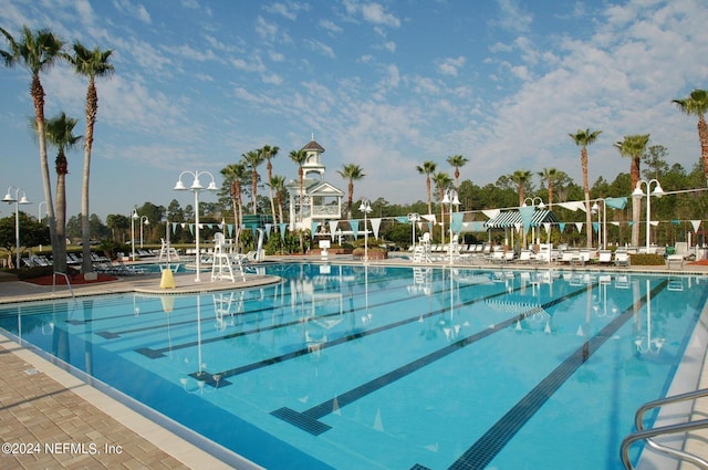 view of swimming pool