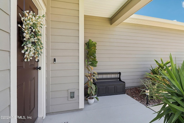 view of property entrance