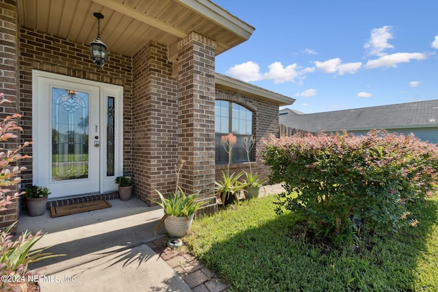 view of property entrance