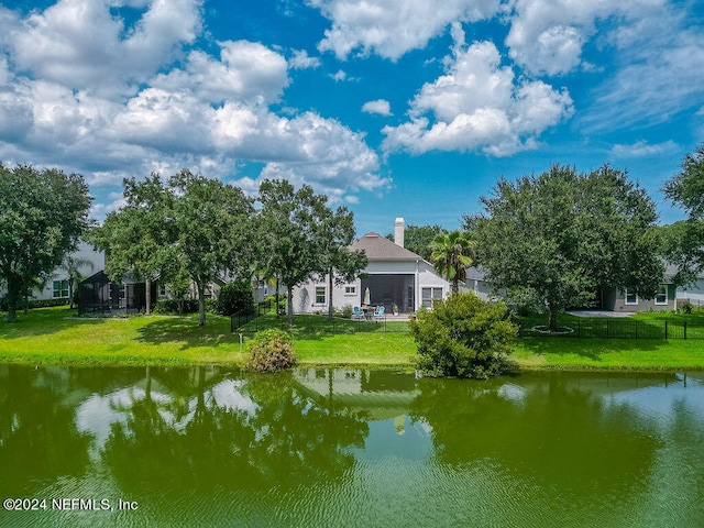 property view of water