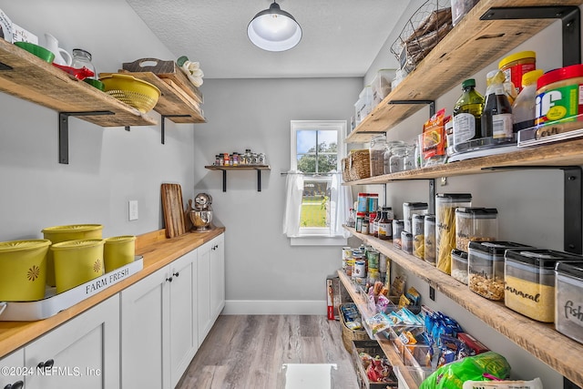 view of pantry