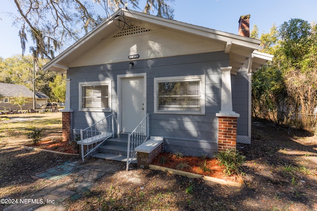 view of front of house