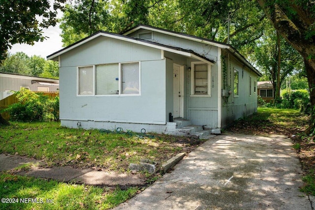 view of bungalow-style home