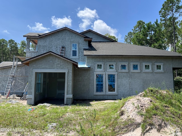 view of rear view of house