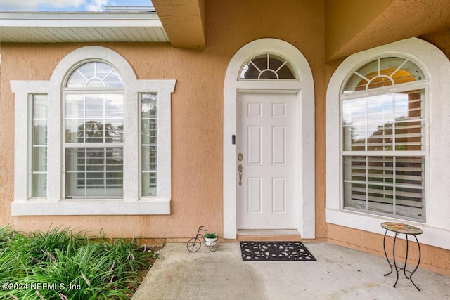 view of entrance to property