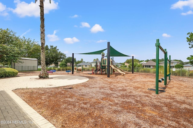 view of playground