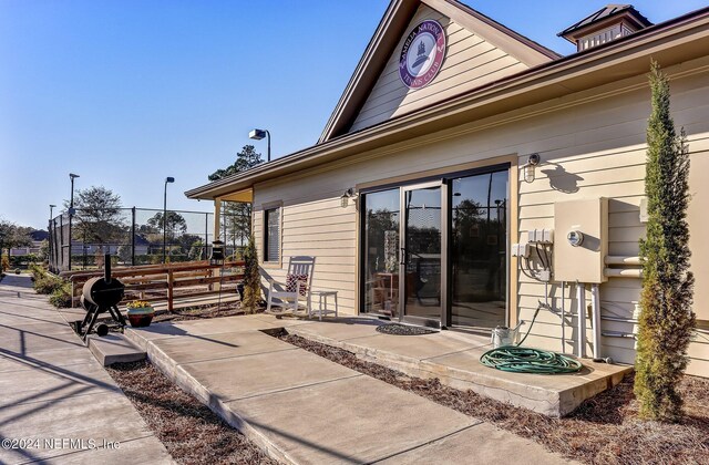 exterior space featuring a patio