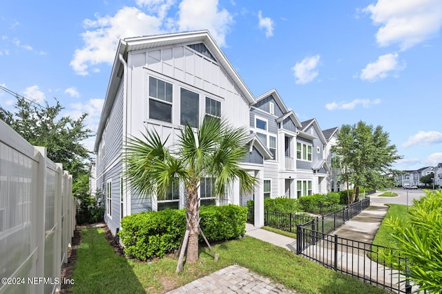 view of townhome / multi-family property