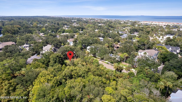 740 Sherry Dr, Atlantic Beach, FL 32233 - aerial view with a water view and a view of trees