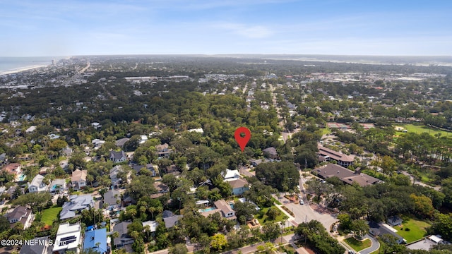 740 Sherry Dr, Atlantic Beach, FL 32233 - birds eye view of property with a residential view and a water view