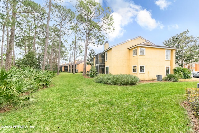 exterior space with central AC unit