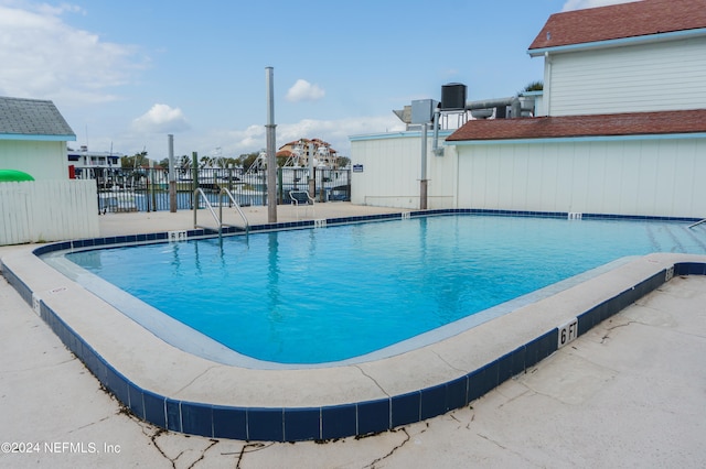 view of pool