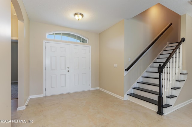 view of entrance foyer