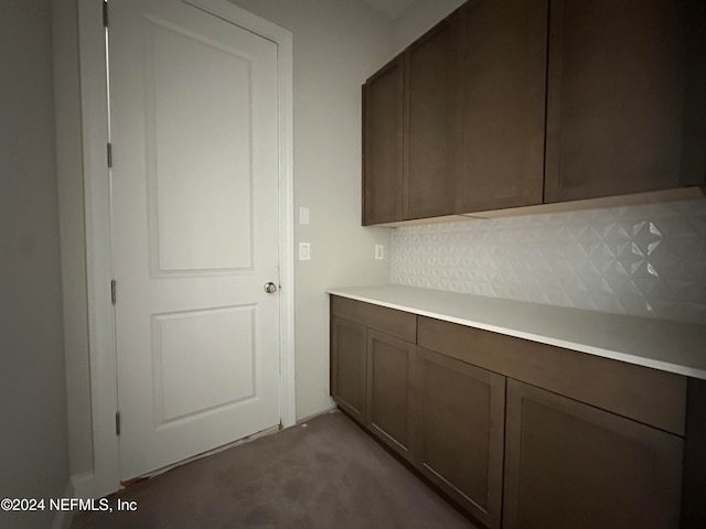 kitchen with backsplash