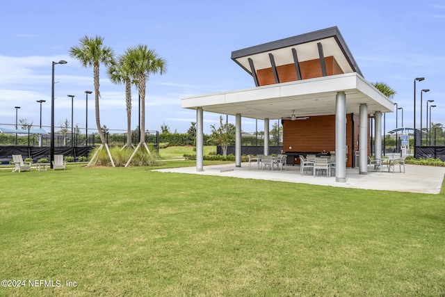 exterior space with a patio area