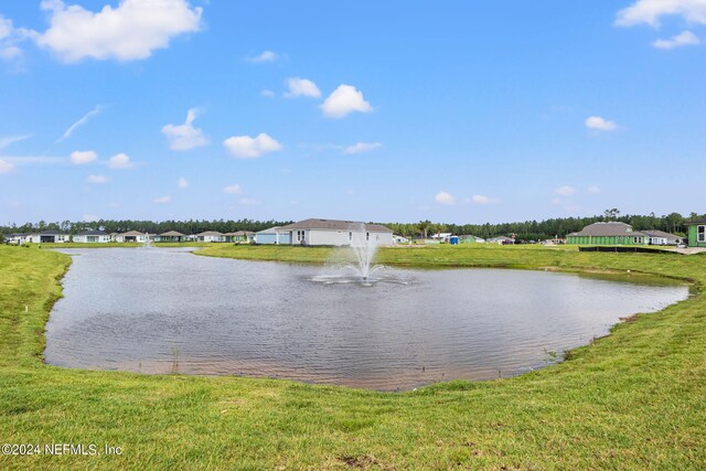 view of water feature