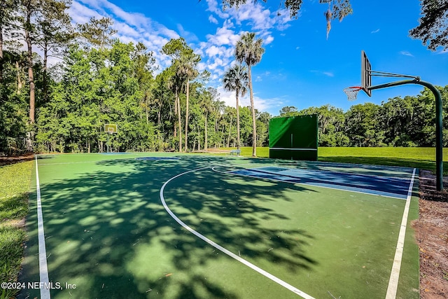 133 Sawmill Lakes Blvd, Ponte Vedra Beach, FL 32082 - view of basketball court with community basketball court