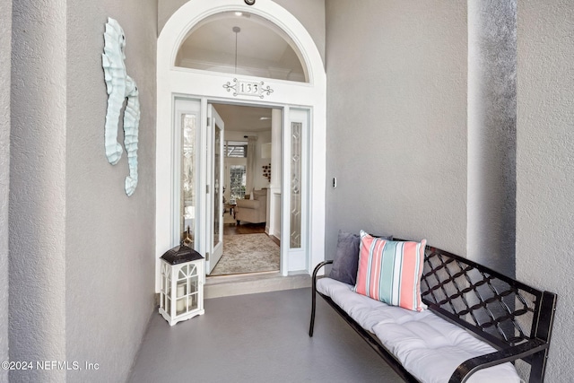 133 Sawmill Lakes Blvd, Ponte Vedra Beach, FL 32082 - doorway to property with stucco siding