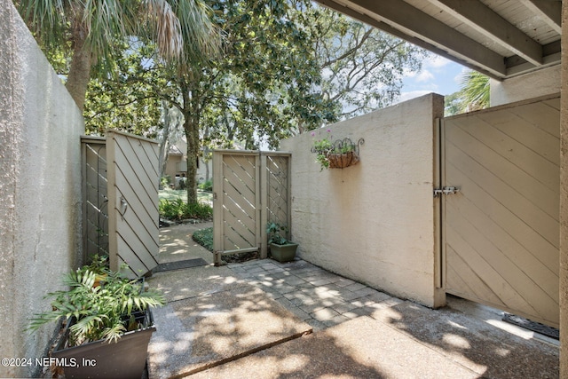 view of patio