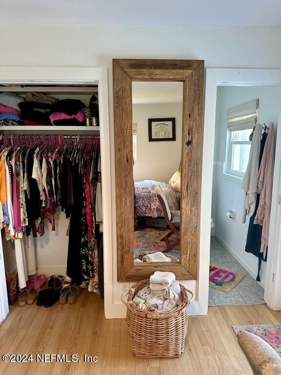 view of closet